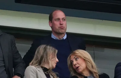 Royaler Besuch: Villa-Fan Prince William sah ein Conference-League-Spiel. (Archivbild)