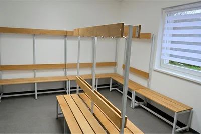 Kein Platzproblem mehr unter anderem dank der drei Umkleideräume.