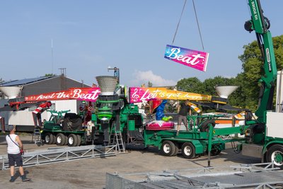 Die Schausteller haben in den vergangenen Tagen ihre Fahrgeschäfte aufgebaut. Auch aus Sicht der Stadt sei alles für ein friedliches Volksfest vorbereitet.