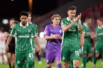 Branimir Hrgota (r) verlässt Fürth nach der Saison.