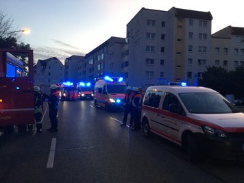 Großeinsatz in Crimmitschau.