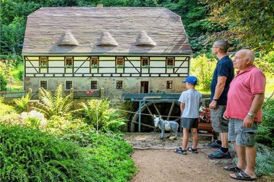 Die Mühle kann jeweils am ersten Sonntag im Monat besucht werden. 