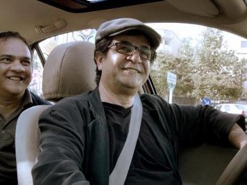 Regisseur und Fahrer des "Taxis Teherans" Jafar Panahi.