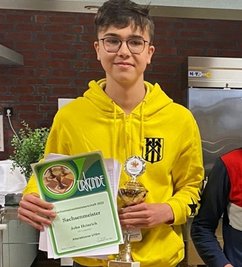 Gewann Gold auf Landesebene: John Heinrich. 
