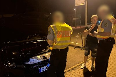 Mirko Kürschner wurde von der Polizei zwei Stunden befragt. Er will sich das Vorgehen der Beamten nicht gefallen lassen, weil das Auto in Ordnung gewesen sei.