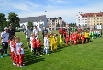 Beim Funino-Turnier gingen 16 Mannschaften aus neun Vereinen an den Start.