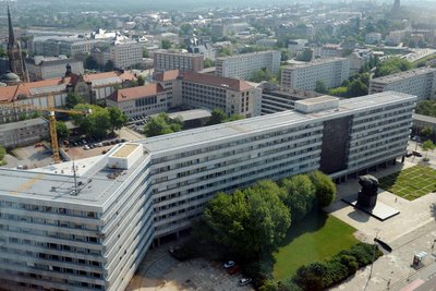 Das Areal an der Brückenstraße wird häufig für Demonstrationen genutzt. So auch am Montag.