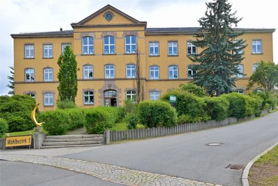 In mancher Schule, so auch in der Grundschule Lugau, waren Wahllokale eingerichtet.