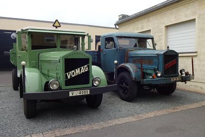 Bei dem Treffen werden erstmals sieben von weltweit nur noch zehn fahrbereiten Vomag-Lastwagen gezeigt.