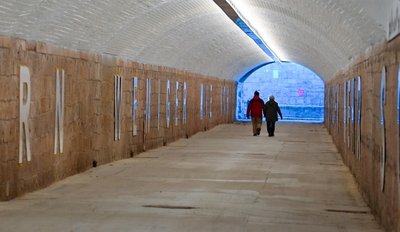 Vom Schmuddel-Image ist nichts geblieben. Der neue Tunnel ist freundlich und die Zugänge sind barrierefrei gestaltet.