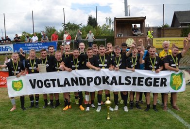 Im Finale der A-Junioren setzte sich der VfB Pausa durch.