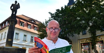 Der Frankenberger Ortschronist Andreas Klöden hat auch Beiträge für die neue Ausgabe der Sächsischen Heimatblätter geschrieben.
