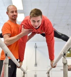 Ivan Rittschik, der von Ex-Spitzenturner Sven Kwiatkowski betreut wird, startet seit 2013 zum zweiten Mal bei einer EM.