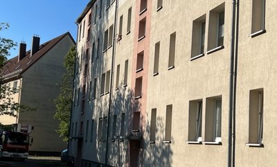 Das betroffene Gebäude ist derzeit nicht bewohnbar. 
