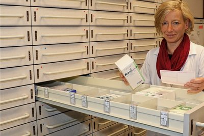 Apothekerin Antje Bertram aus Lauter.