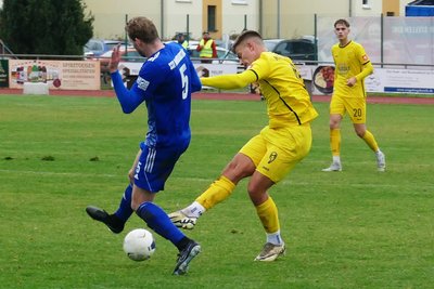 Per Strafstoß erzielte der Marienberger Louis Meyer, hier zu sehen in einem anderen Spiel, den 2:0-Endstand in Reichenbach.