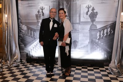 Ute und Maik Weber aus Raschau haben das Thema perfekt im Outfit aufgegriffen.