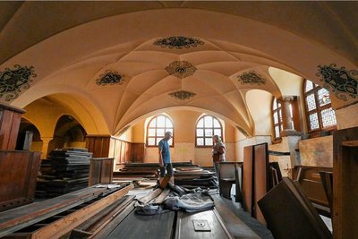 Dieses Bild bot sich im August im Ratskeller. Der erste Sanierungsschritt ist abgeschlossen. Für weitere Schritte steht nun eine Million Euro bereit - aber wofür genau? 