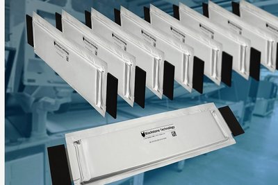 Können in den Abmessungen flexibel produziert werden: Batteriezellen von Blackstone Technology. 