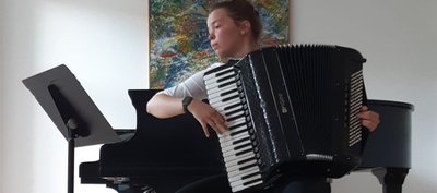 Bundeswettbewerbssiegerin Anna-Lena Kreher. 