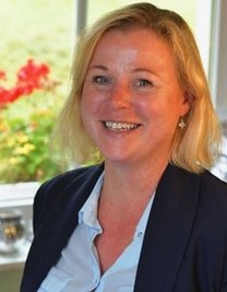 Die Gastgeberin des Hoftrödelmarktes in Cämmerswalde: Daniela Kubis. 