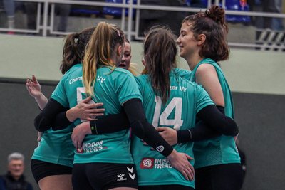 Die Volleyballerinnen des Chemnitzer VV konnten gegen Vilsbiburg einen 3:0-Erfolg bejubeln.