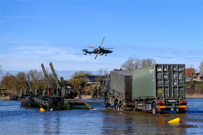 Bundeswehrsoldaten bei einer Übung im Norden Sachsen-Anhalts im März.
