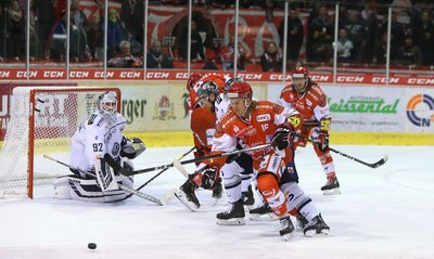 Der Torschütze zum 3:1, Vincent Schlenker, sorgte immer wieder für Gefahr vor dem Gästetor.