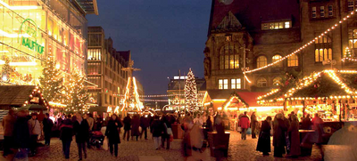 Die Chemnitzer Innenstadt erstrahlt bis zum 23. Dezember 2016 in festlichem Glanz. Der Weihnachtsmarkt wurde mehrfach zum schönsten in Sachsen gekürt.