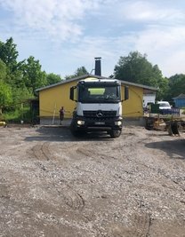 Bevor der Neubau am Bad entstehen konnte, waren umfangreiche Erdarbeiten nötig. 