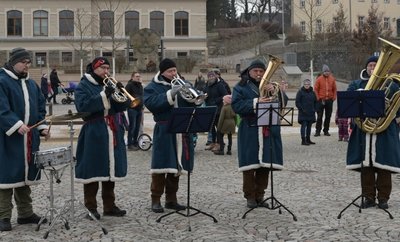 Die Fidelen Jungs haben auch diesmal für den musikalischen Teil gesorgt.