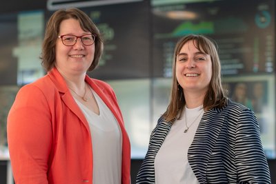 Janina Mann und Johanna Mohr Foto: Ulf Dahl