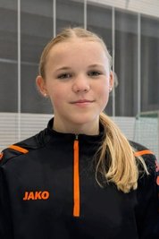 Romy Müller geht in die 7. Klasse des Cottagymnasiums. Wenig überraschend: Ihr Lieblingsfach ist Sport. Aber auch mit Mathe und Physik kann sie sich anfreunden.