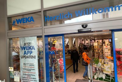 Das Weka-Kaufhaus schließt zum Jahresende.