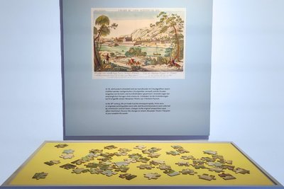 Es darf gepuzzelt werden.