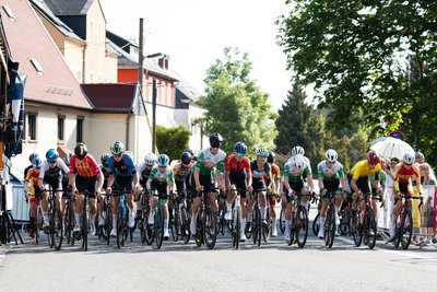 Start der U 17 männlich beim Großen Preis des Chemnitztals in Taura.