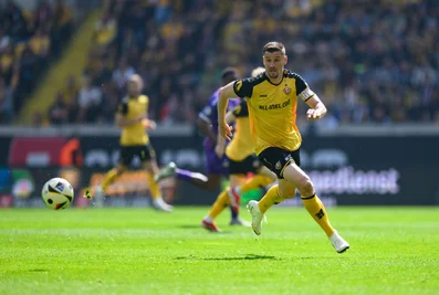 Startelf-Einsatz unwahrscheinlich: Dynamos Stefan Kutschke beendet seine Karriere. (Archivbild).