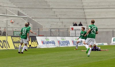 In der 14. Minute traf Pascal Köpke zum 1:0.
