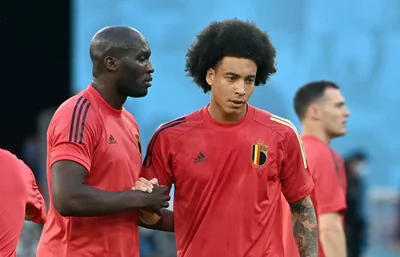 Beide im WM-Kader: Lukaku (l) und Witsel. (Archivbild)