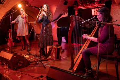 Die Band Henry Girls aus Irland bestritt am Freitagabend im Plauener Malzhaus das zweite Wertungskonzert des diesjährigen Folkherbstes.