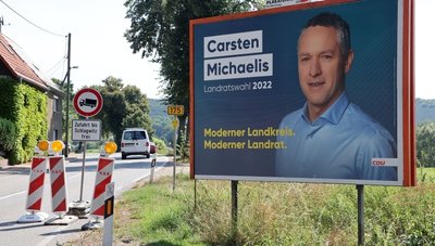 Wird dieses Plakat in Waldenburg in der letzten Ferienwoche zum Wandertagsziel für Schulanfänger? 
