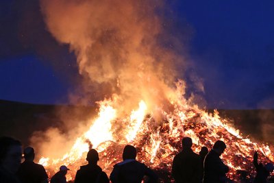 In Raschau wird traditionell auch dieses Jahr wieder ein Hexenfeuer lodern.