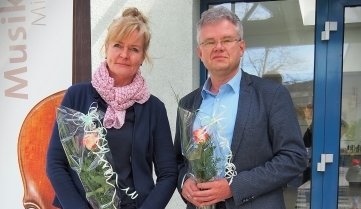 Steffen Kindt und Kathrin Fuchs sind die alte und neue Spitze. 