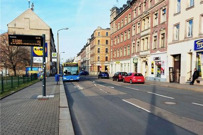 Wegen der Sperrung der Hainstraße müssen die Buslinien 21 und 31 umgeleitet werden.