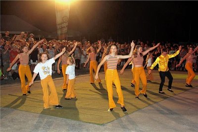 Natürlich fehlten auch die Formationen des Jocketaer Carnevalsvereins JCC nicht im gut halbstündigen Tanzprogramm.