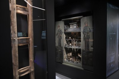 Das mannshohe mechanische Bergwerk soll künftig einmal pro Monat in Bewegung gesetzt werden.
