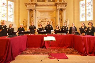 37 Glocken bilden ein großes Instrument - Der Handglockenchor aus Bad Schandau ist am Sonnabend in Augustusburg zu Gast.