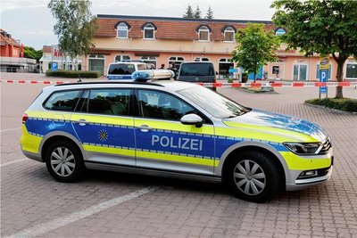 Die Polizei ermittelt zu den Vorgängen im Gewerbegebiet in Frankenberg.