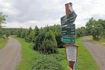 Die Wanderwege rund um Sayda sind ein weiteres Plus der Region.