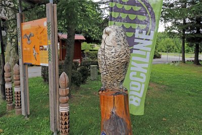 Die Blockline führt entlang von Sayda und seinem Stadtteil Friedebach.